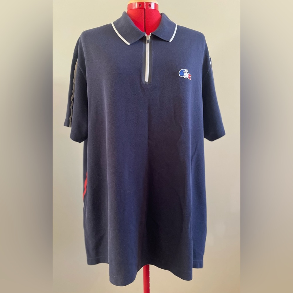 Lacoste Sport - All cotton short sleeve polo shirt - Size 3XL